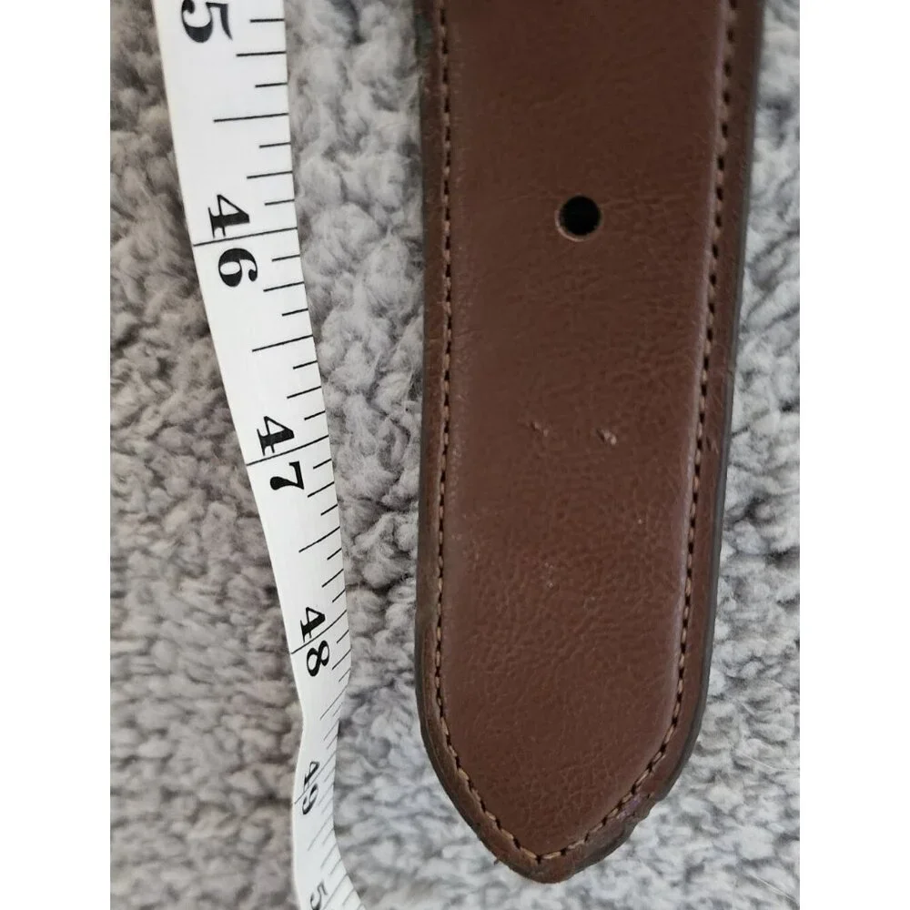 Tommy Bahama Mens Novelty Belt Golf Balls Tee Print/Synthetic Leather Trim Sz XL